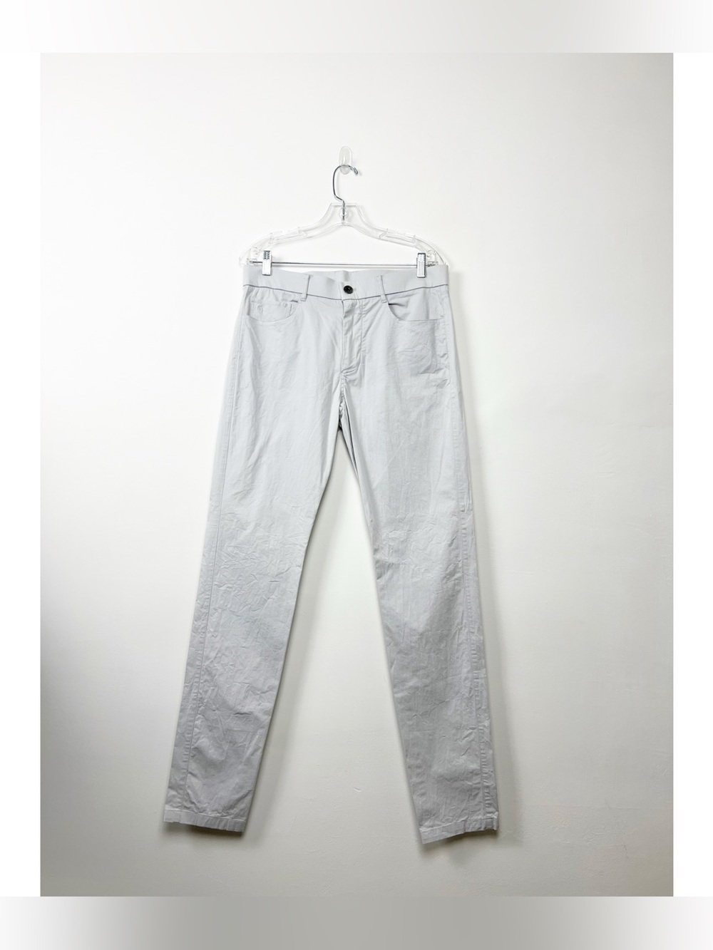 Greyson Men's Slim Straight Golf Pants in Light Gray 32